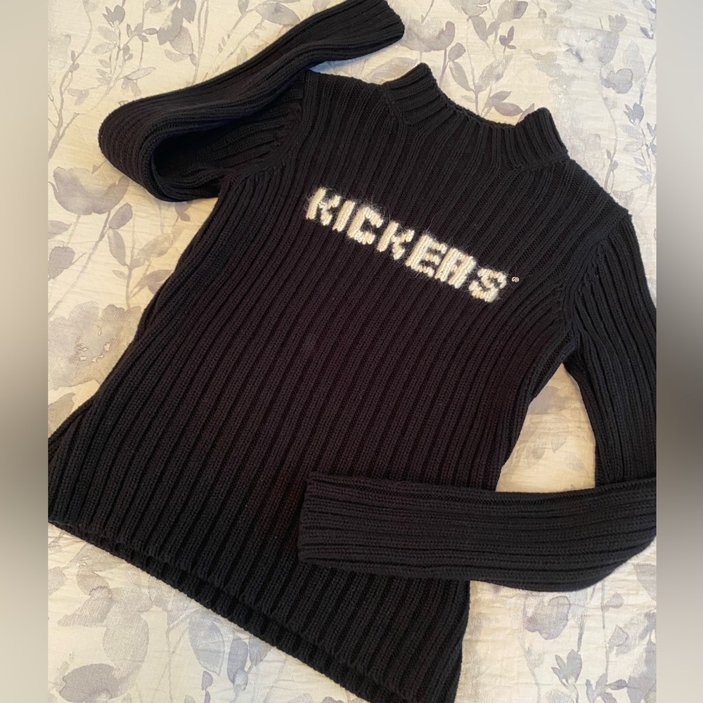 Kickers Cotton Knit Sweater 10 (Small)